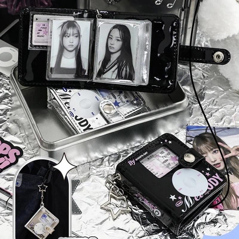 

2inch Photocard Holder Mini Photo Album ID Photo Collect Book Idol Cards Kpop Album Photo Card Supplies Kpop Accsesories 포토카드 용품