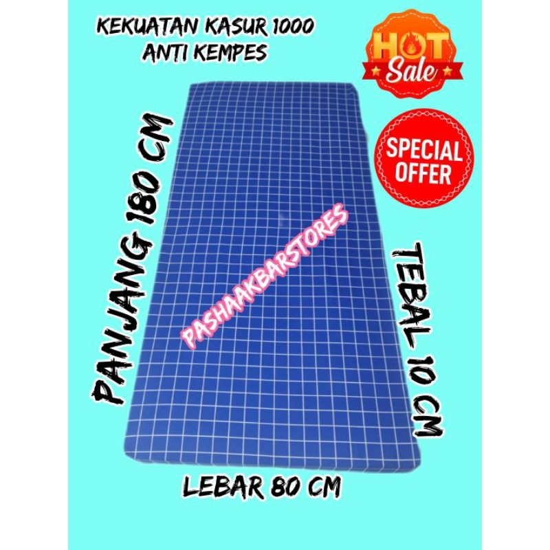 TERBARU kasur busa super awet UK 180x80x10 cm single