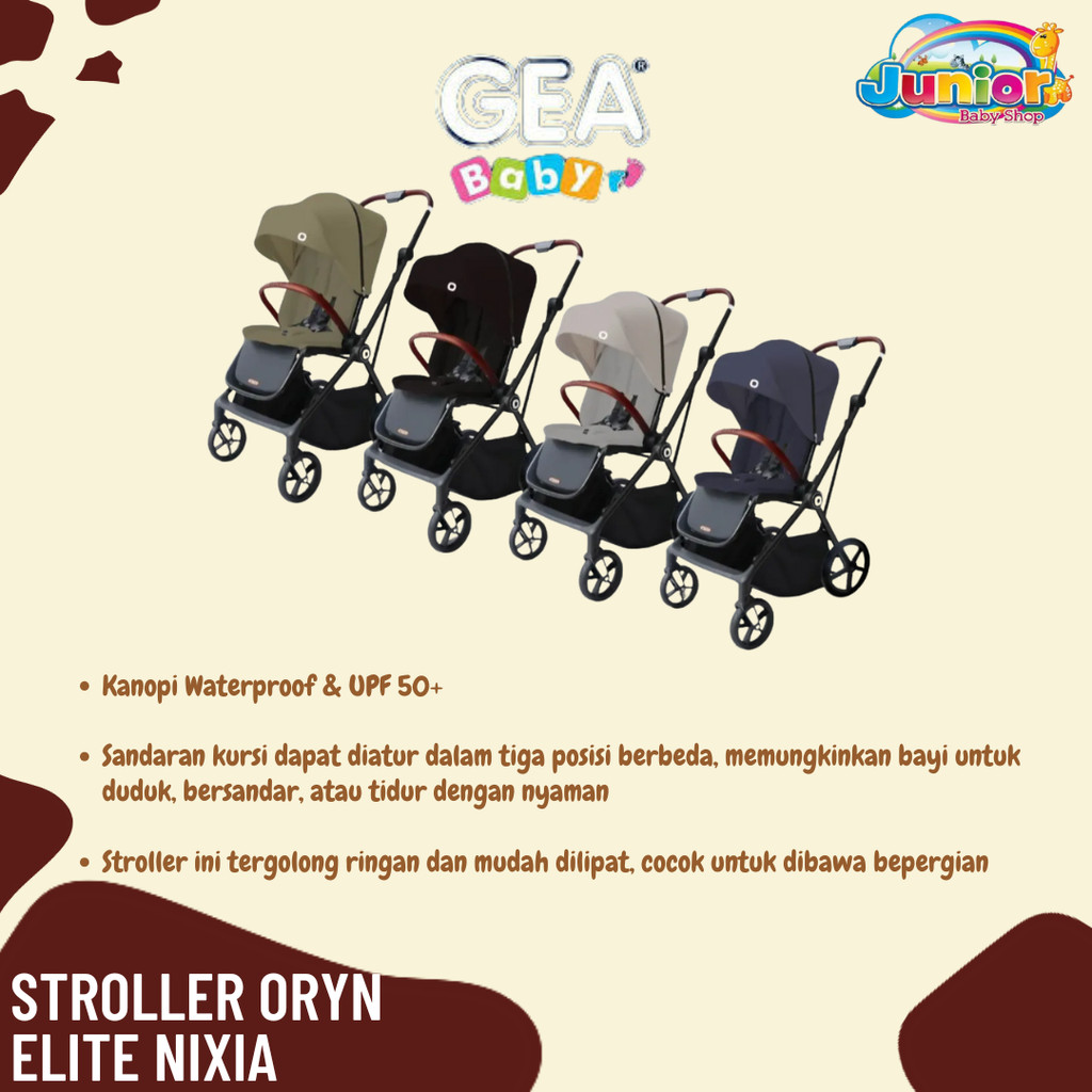GEA Baby Stroller Oryn Elite Nixia - Stroller Bayi