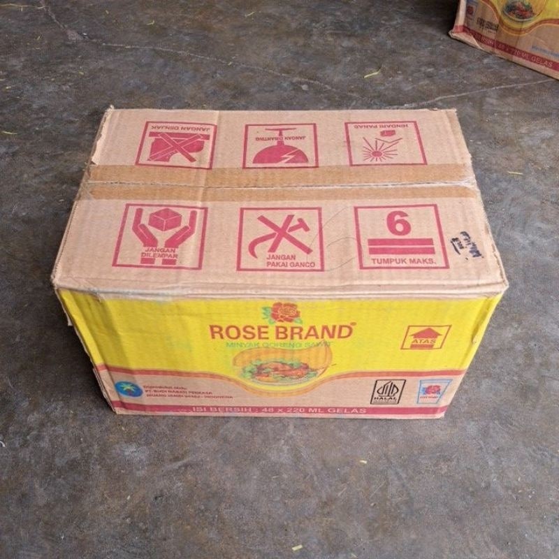 

ROSE BRAND ~ MINYAK GORENG 48 CUP X 220ML