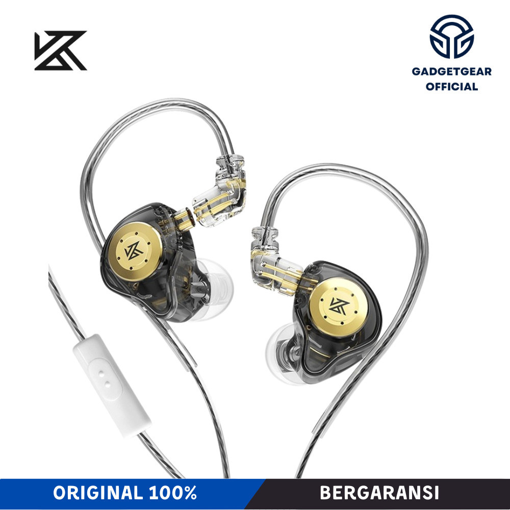 KZ EDX Pro Knowledge Zenith IEM Headset Basshead Audio Earphone with Mic