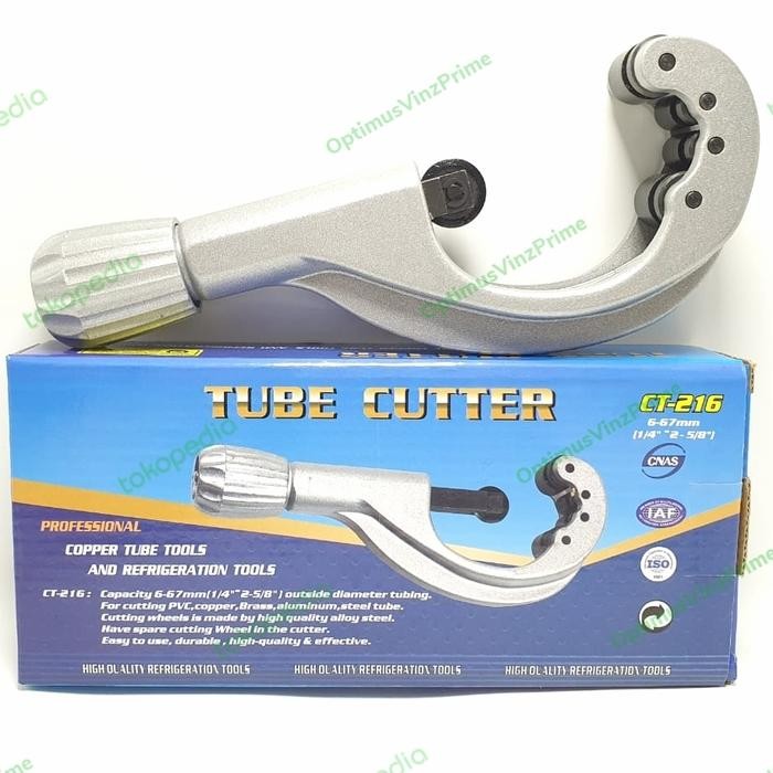 

CUTTER PIPA AC / TUBE CT-216 6-67mm (1/4" 2-5/8) (PEMOTONG PIPA AC) NEW....!!!