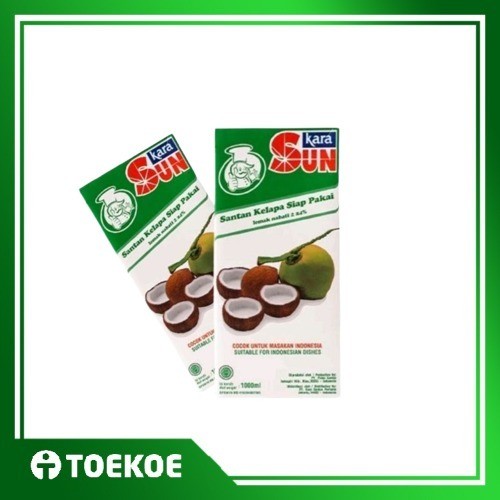 

TOEKOE Santan Kelapa SUN Siap Pakai 110ml/ 200ml/ 1Liter