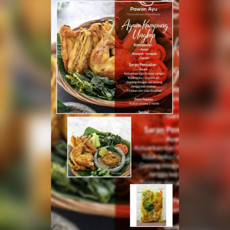 

Ungkep ayam kampung Pawon Ayu, enak maknyuss