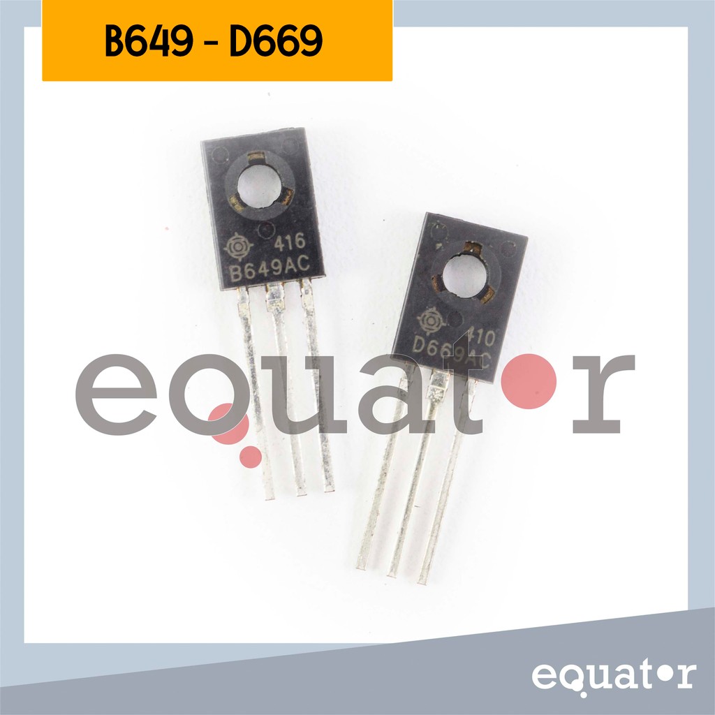 Transistor TR B649 / D 669 B 649 D 669