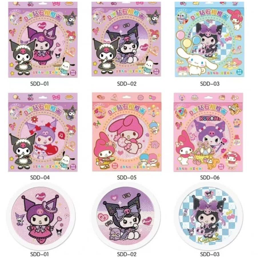

TC DIAMOND PAINTING SANRIO BINGKAI BULAT