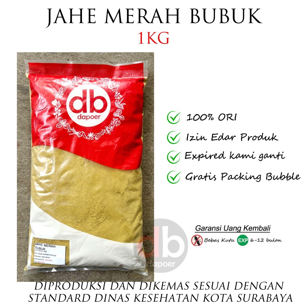 

JAHE MERAH Bubuk