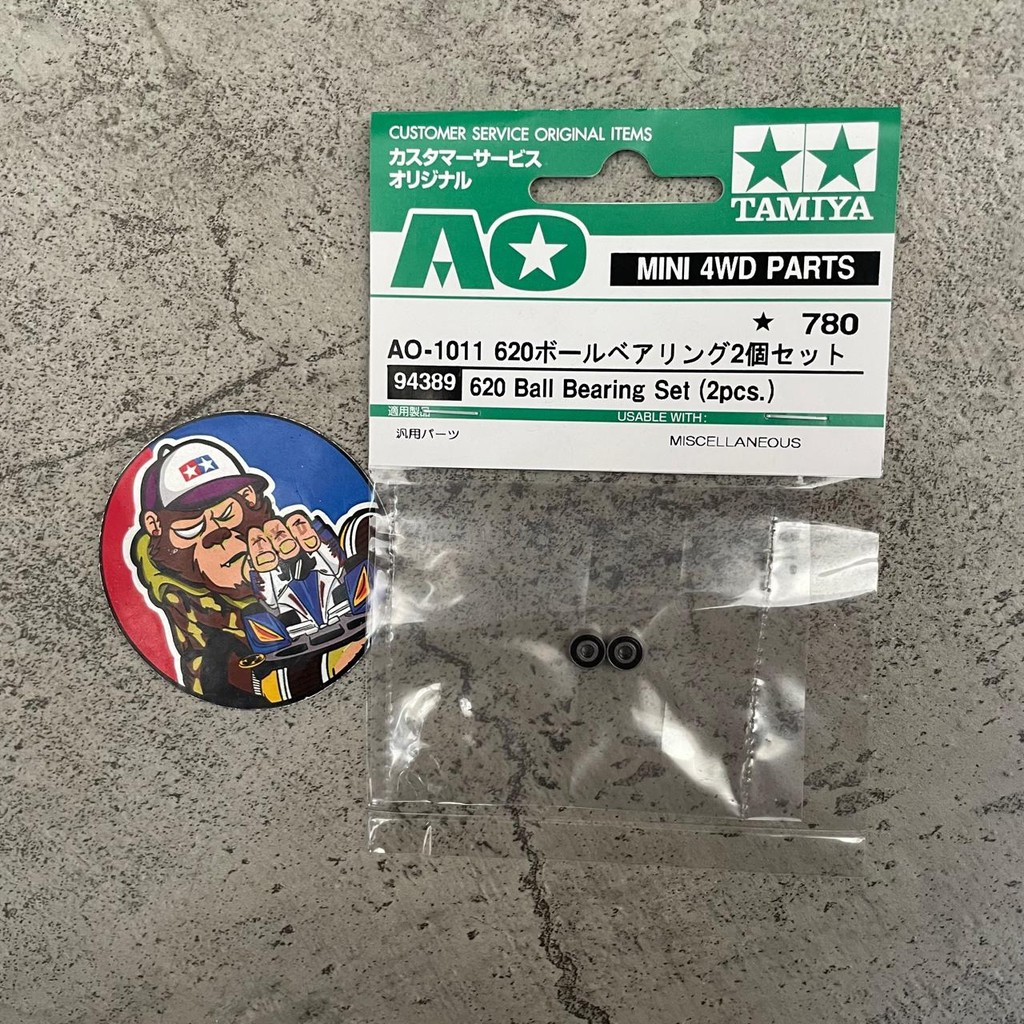 AO 94389 620 Ball Bearing Set ( 2 pcs ) - Original Tamiya
