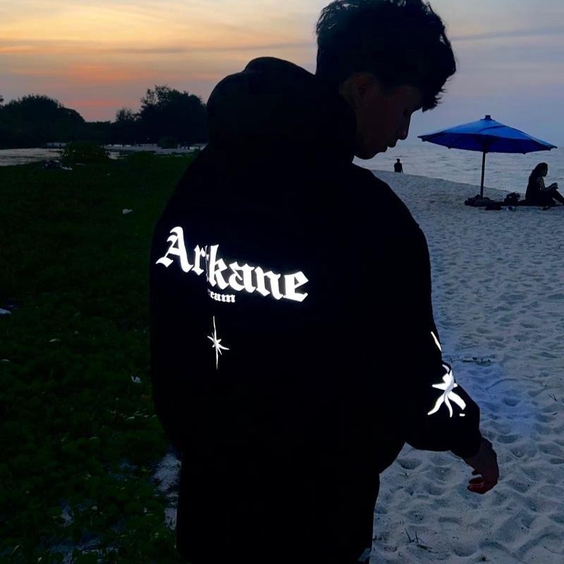 2025 Trend Hoodie Reflektif Limited Hoodie "Aartkanedream" Nyala Reflektif Fashion style hoodie