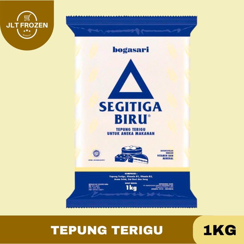 

Tepung Terigu Bogasari / Tepung Segitiga Biru 1kg