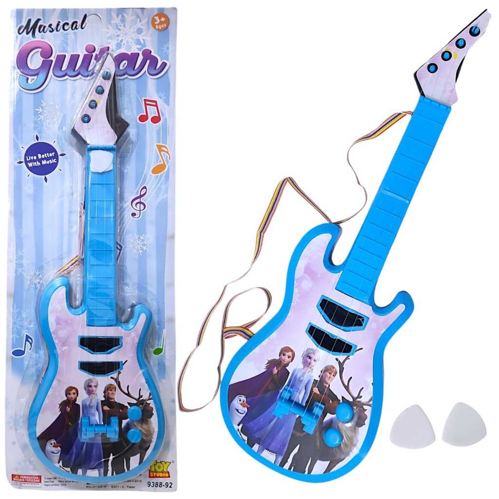 Mainan Gitar frozen mainan guitar frozen mainan edukasi anak perempuan hadiah anak