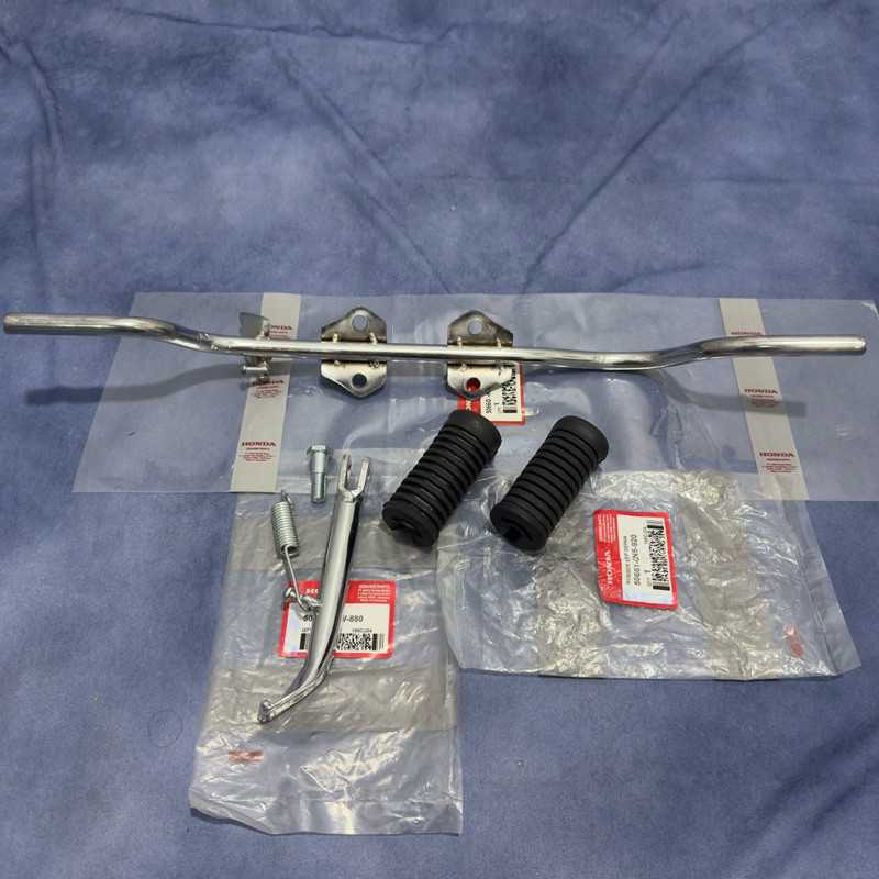 Step Honda Grand Astrea Barstep Standar Samping Fullset Chrome