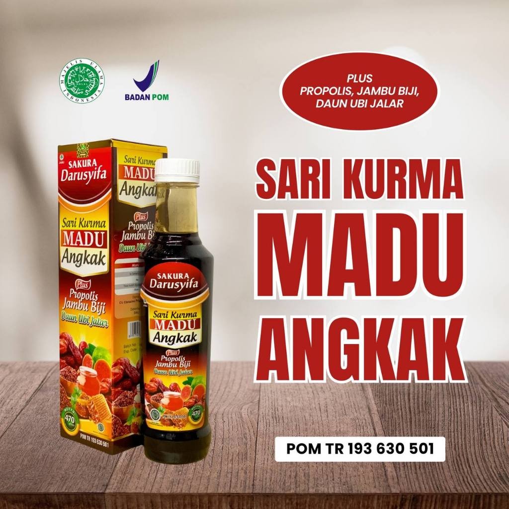 

NB Mix Sari Kurma Madu Angkak Plus 470 Gram