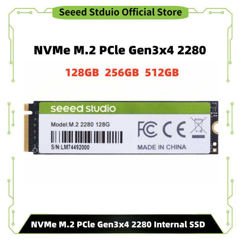 NVMe M.2 PCle Gen3x4 2280 Internal SSD 128G 256GB 512GB