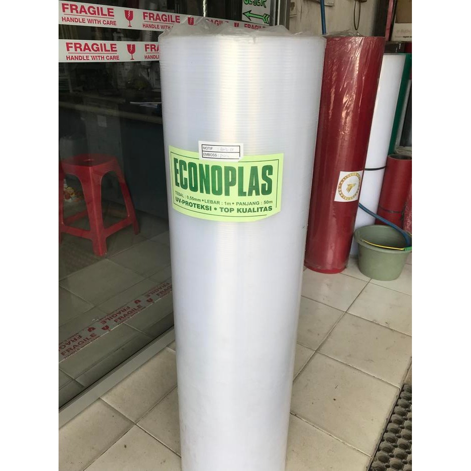 Plastik Pagar . Fibre pagar . Plastik penutup pagar . MOTIF GARIS