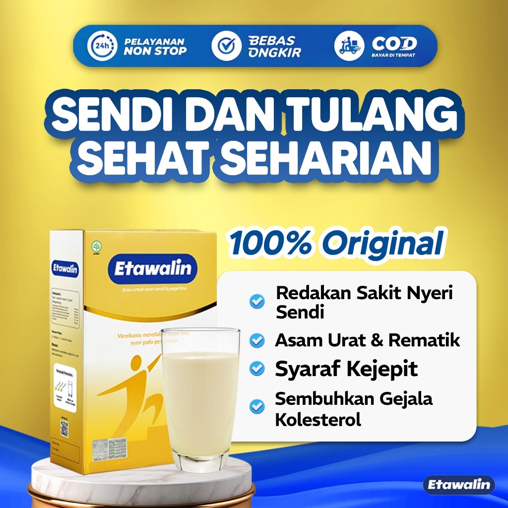 

Susu Etawalin - Obat Asam Urat Dan Nyeri Sendi Original Asli 100% 1 Box 200gr