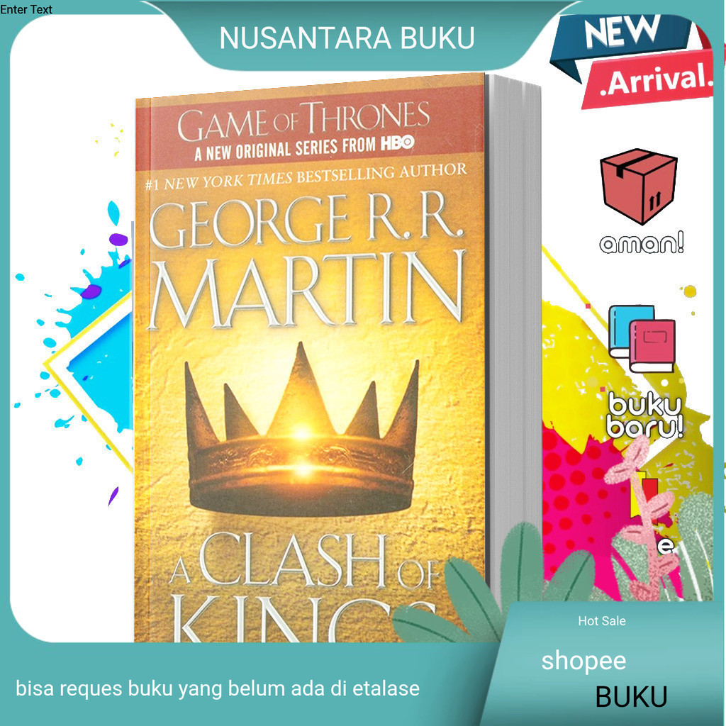 Buku A Clash of Kings by George R. R. Martin