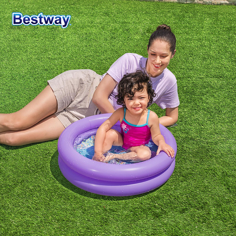 Bestway 51061 Backyard Swimming Pool, Portable Bathtub, Fun-Filled Play Pool Bathtub, Play Pool, Inf