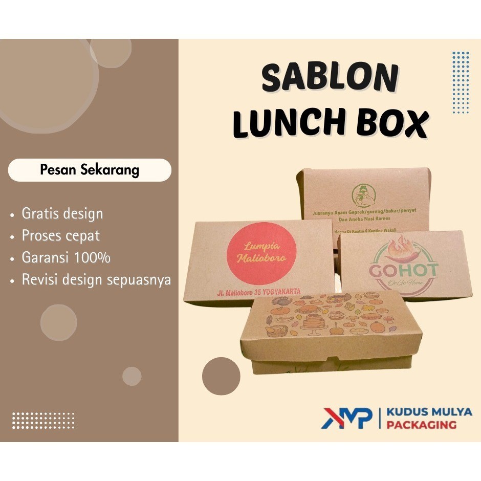 DUS SNACK CUSTOM SABLON 12X16X7