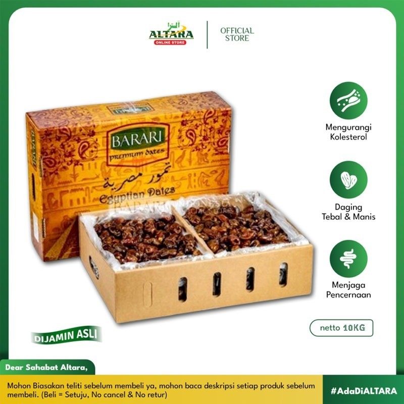 

Kurma 10kg / Golden Valley / Khalas / Mesir / Sahara / SAYER / Lulu / Madinah / El Rowad - NO RETURN