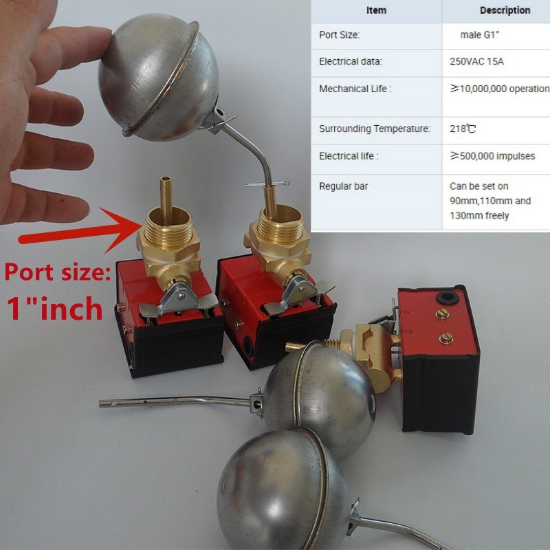 Stainless Steel Steam Generator Level Control/Boiler Float Level Switch/Stainless steel float ball s