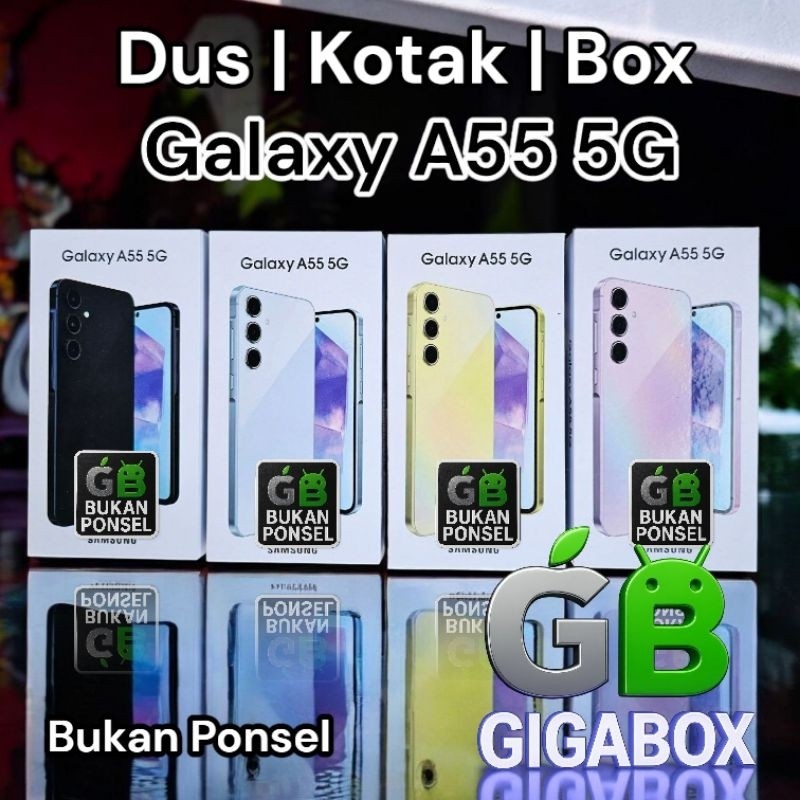 

MER.SHOP Galaxy A55 5G Kardus Only | Kotak Fullset
