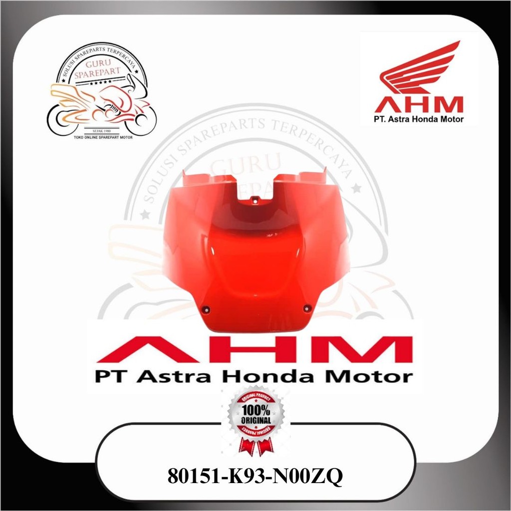 80151K93N00 Honda Cover Center Merah Scoopy eSP K93