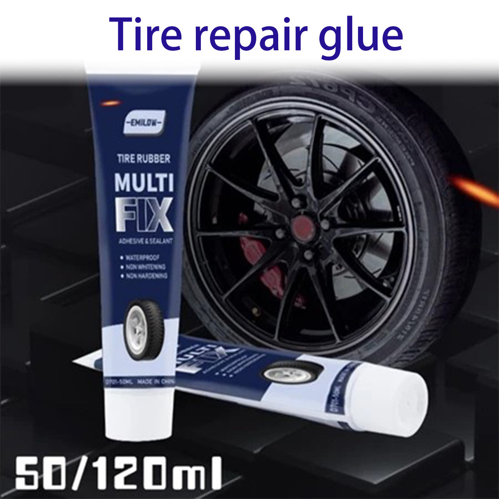 Lem ban mobil sobek Perbaikan Ban Mobil Anti Bocor Dengan Perekat Ban Yang Kuat Repair luar sobek 

