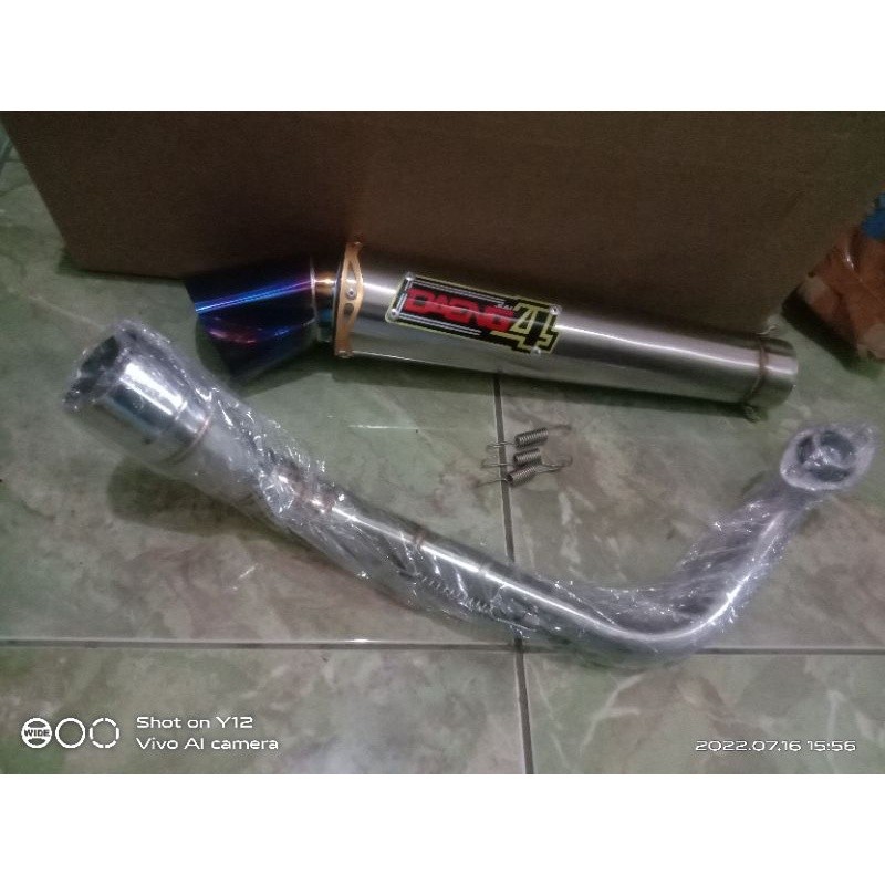 knalpot racing daeng sai 4 beat Vario Genio Scoopy