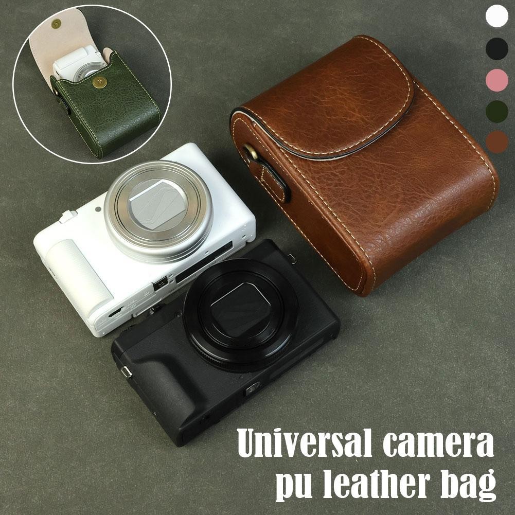 Universal PU Leather Camera Bag Case For Canon SX730 SX740/for Lumix ZS99/TZ99/for Sony zv1m2 f Carr