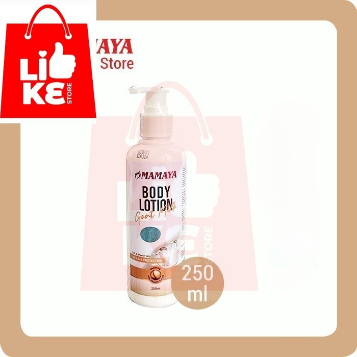 - Mamaya Body Lotion Goat Milk BPOM Resmi 250 ml