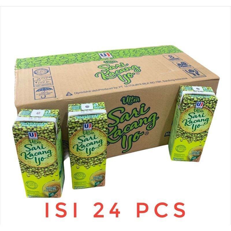 

[INSTANT] SARI KACANG HIJAU 250ML 1 DUS ISI 24 PCS - ULTRA SARI KACANG HIJAU