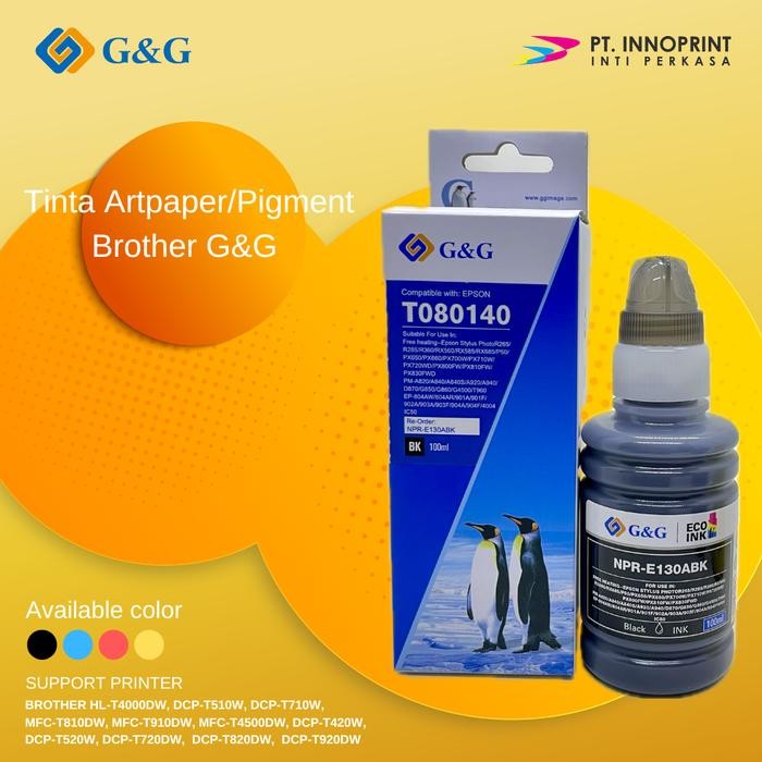 

Tinta Art Paper/Pigmen G&G Brother - Hitam