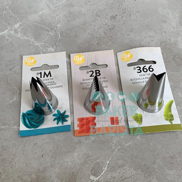 TERBARU Wilton decorating tips spuit wilton original medium large tips wilton - Wilton 1A