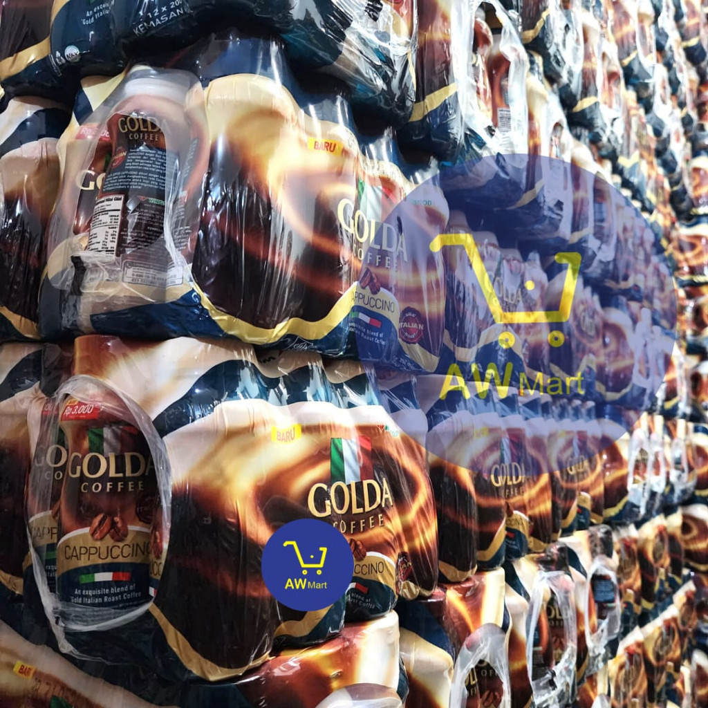 

[GOJEK/GRAB] GOLDA COFFEE 12 pcs ‐ GOLDA 1 PAX 1 DUS 1 KARTON - KOPI GOLDA CAPPUCCINO & DOLCE LATTE