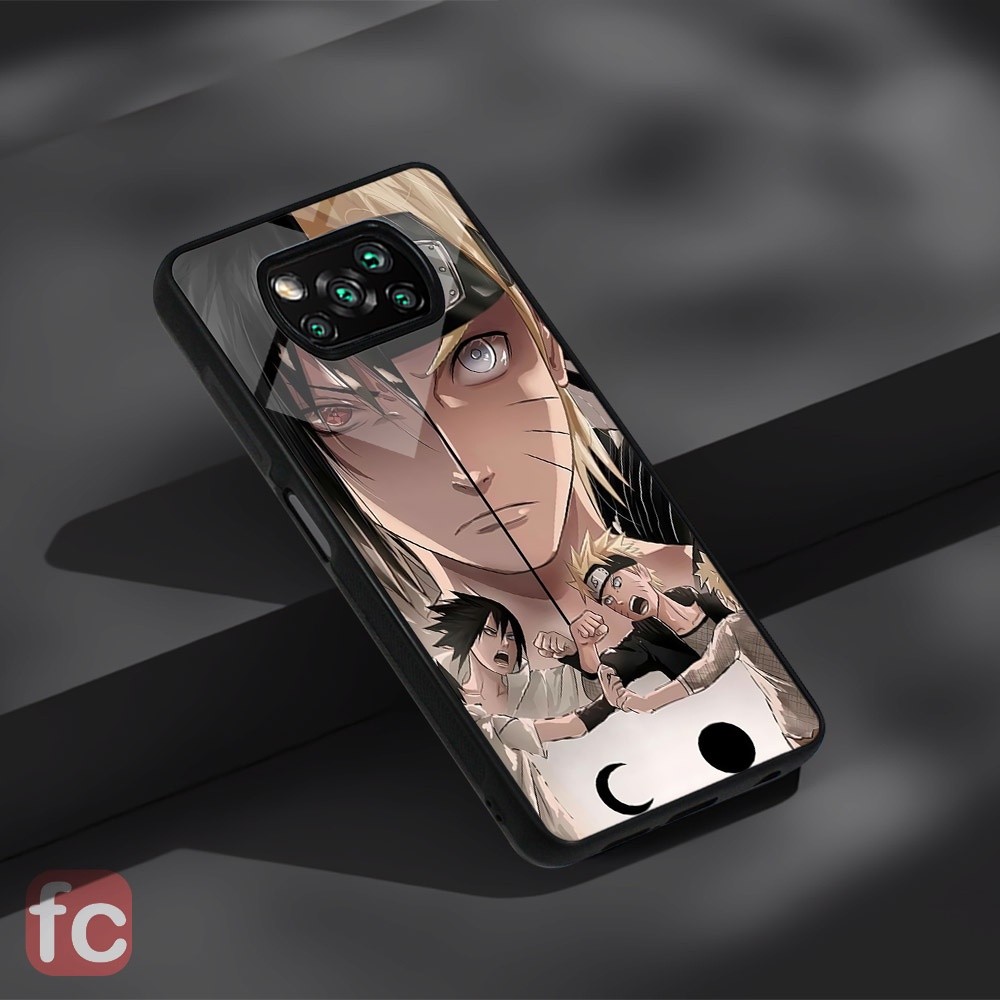 Custom case Glossy Poco X3 Pro Nfc |AA28| Xiaomi Poco x3 Tpu Anime Naruto