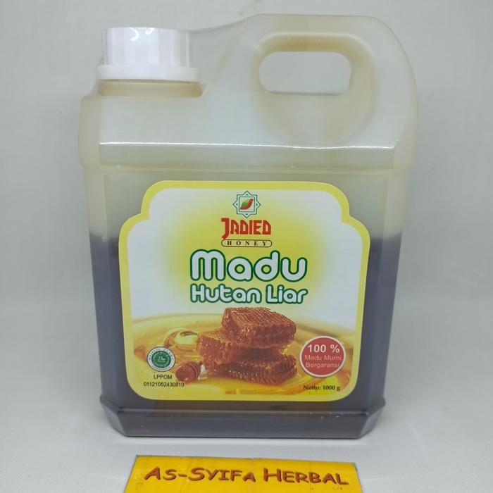 

Madu jadied hutan liar murni isi 1 kg.