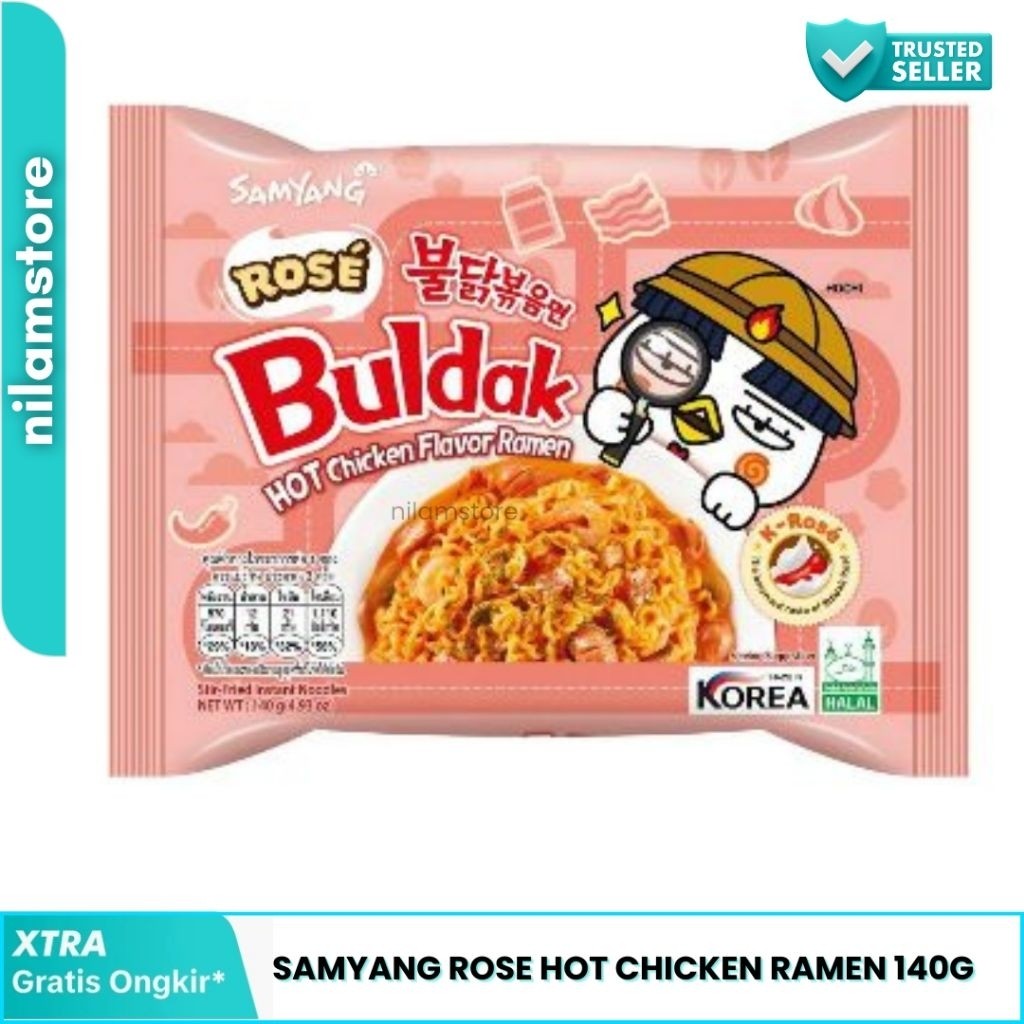 

Samyang Rose Hot Chicken Ramen 140g- Samyang Green original / keju / Carbonara