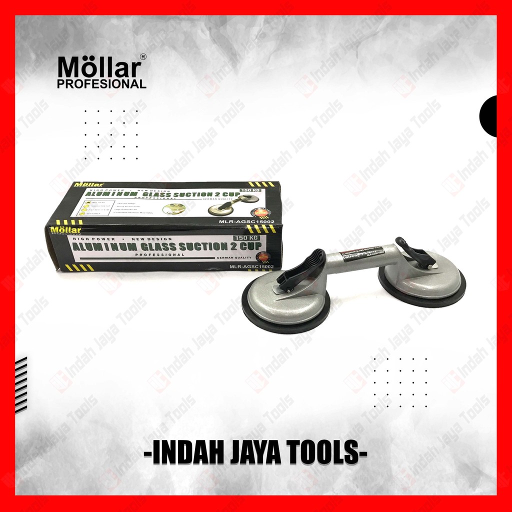 

MOLLAR Kop Kaca 2 Kaki - Alat Angkat Pengangkat Glass Suction Cup Claw Granit Keramik MERK yang terkenal itu
