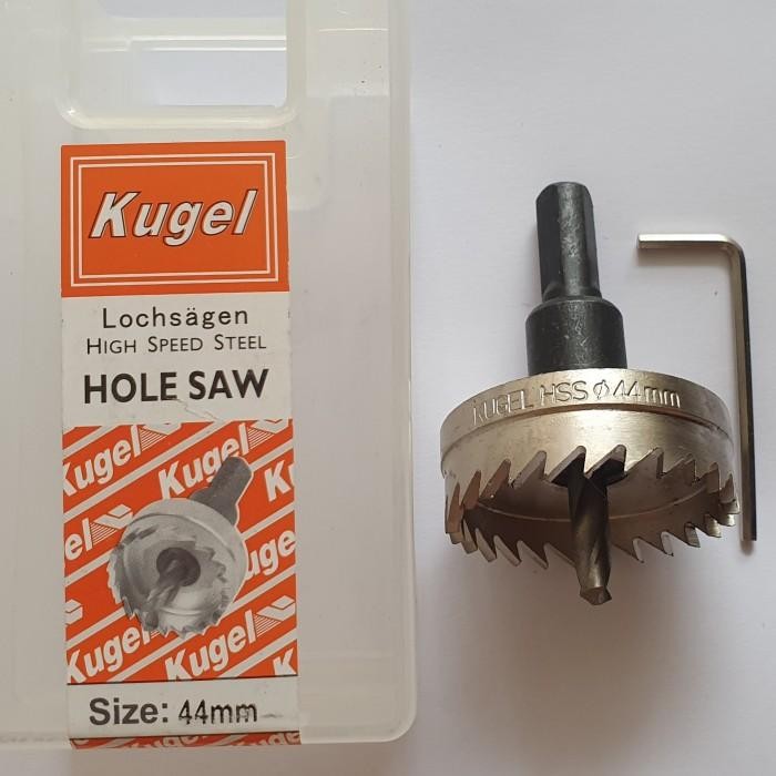 KUGEL Hole saw HSS 44 mm - Mata Bor Besi 44 mm Original HOLESAW KUGEL ASLI Gpt