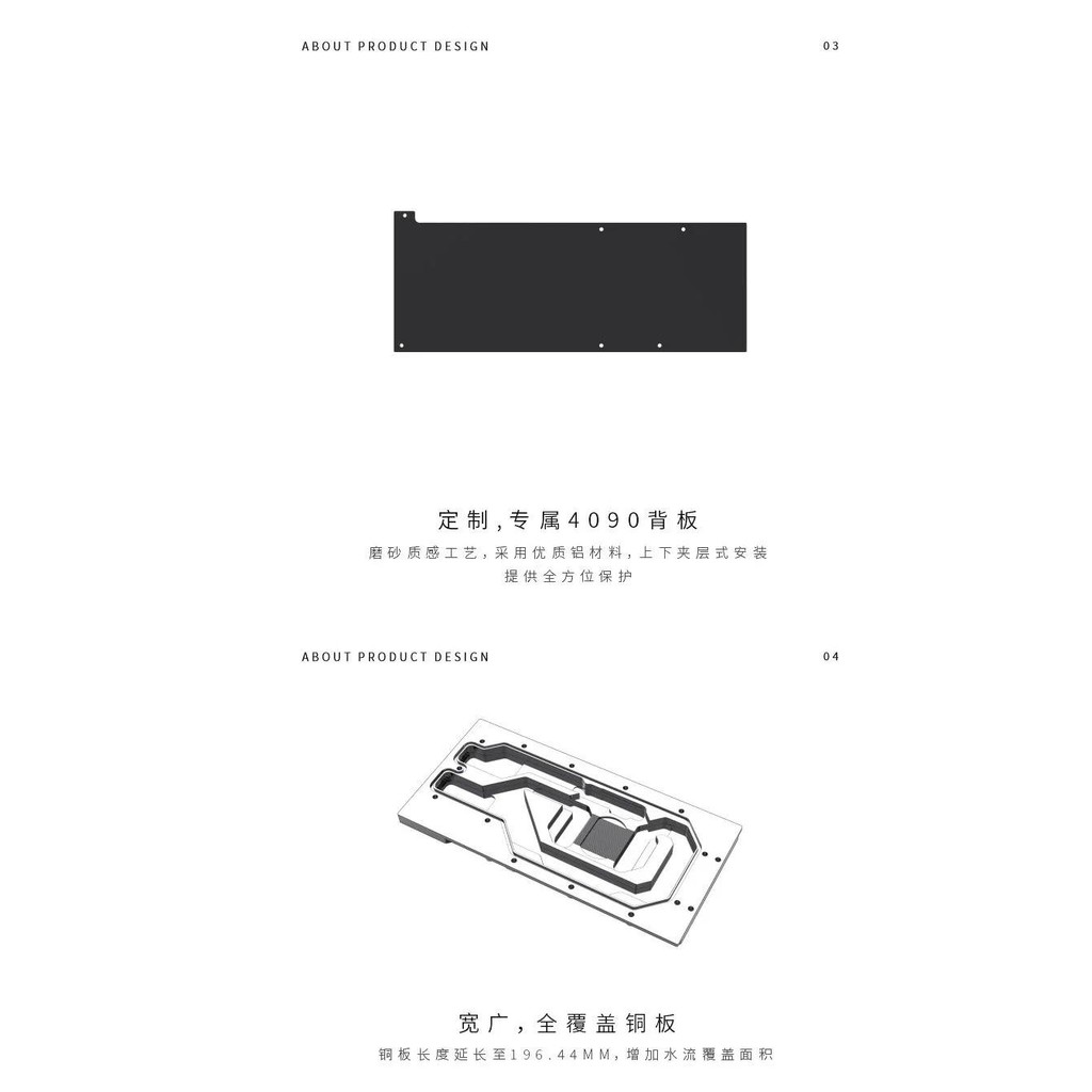 Bykski N-RTX4090D-SR GPU Block Use for NVIDIA RTX4090D Graphics Card PC Water Cooling Copper All Met