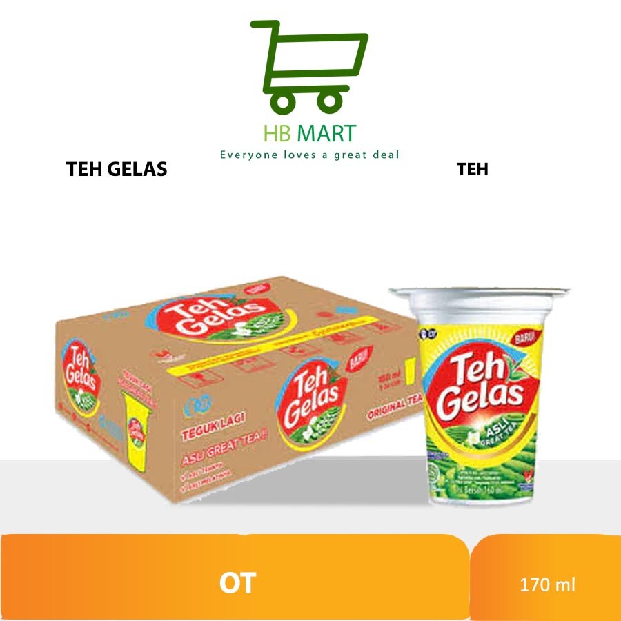

KHUSUS KIRIM PAKAI OJOL TEH GELAS Kecil 1 Dus isi 24