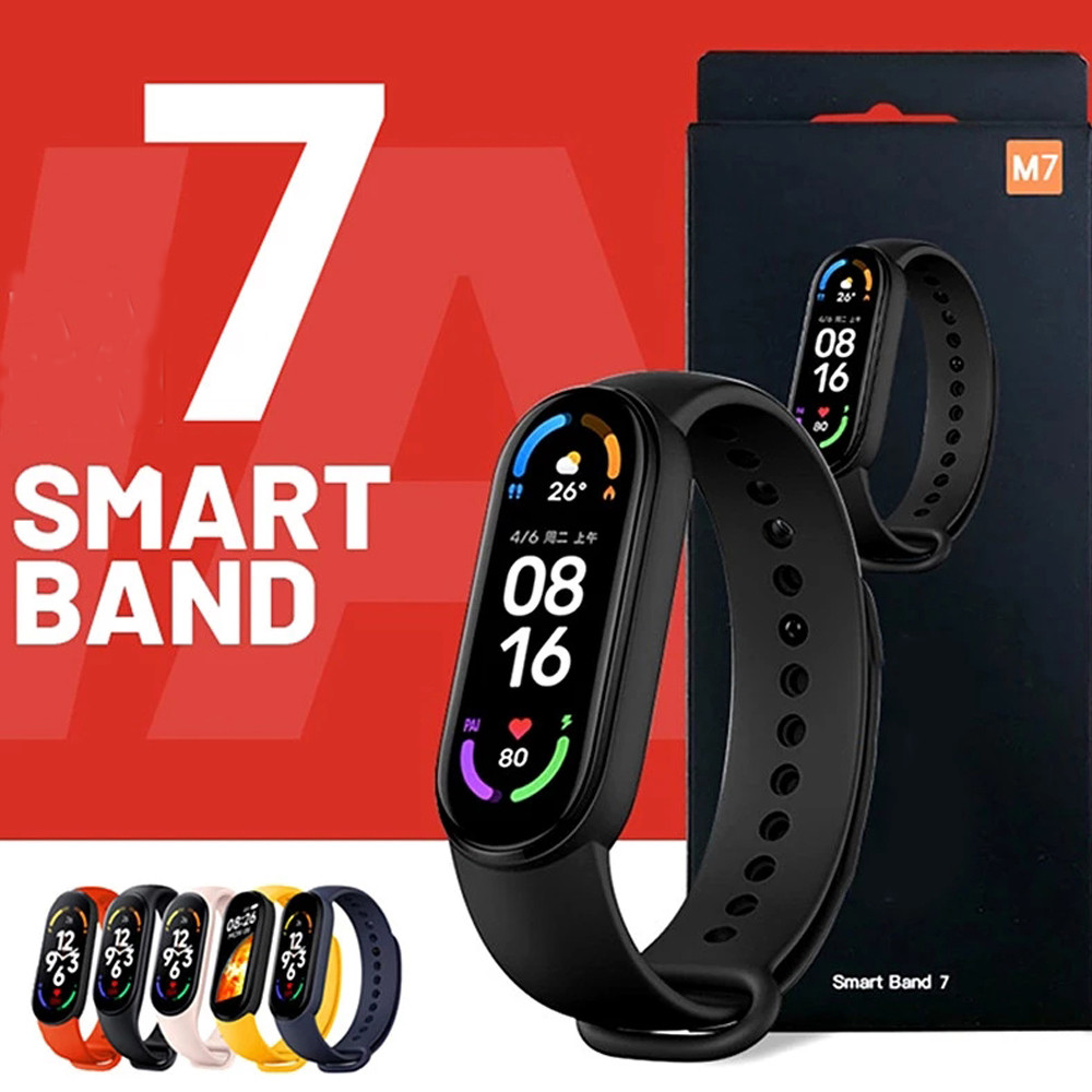 

10PCS NEW M7 Smart Band Men Women Smartwatch Fitness Tracker Blood Pressure Heart Rate Monitor Fitness Bracelet For Android
