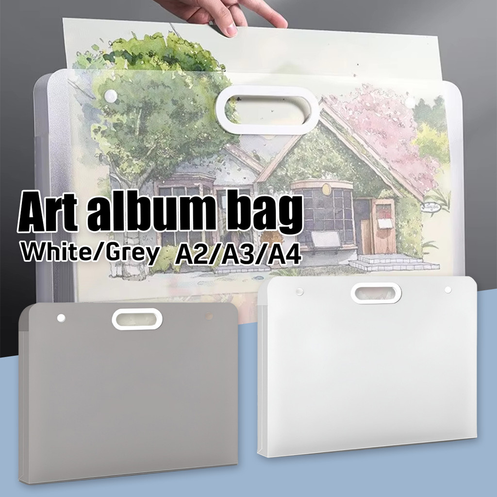 

1PC File Organizer Kapasitas besar memastikan keselamatan pekerjaan Anda / map tas organizer transparan - A2 / A3 / A4