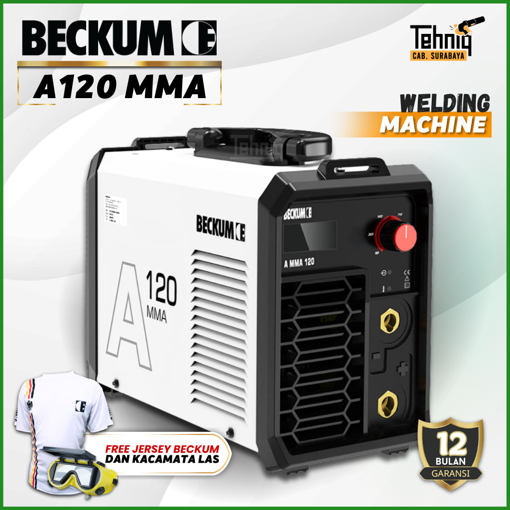 MESIN LAS LISTRIK BECKUM MMA A 120 INVERTER WELDING