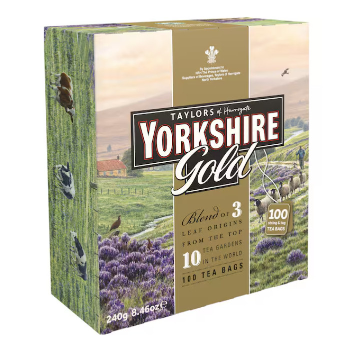 

Taylors Of Harrogate Yorkshire Gold Tea Bags | 100 Pack Australia / Yorkshire Tea