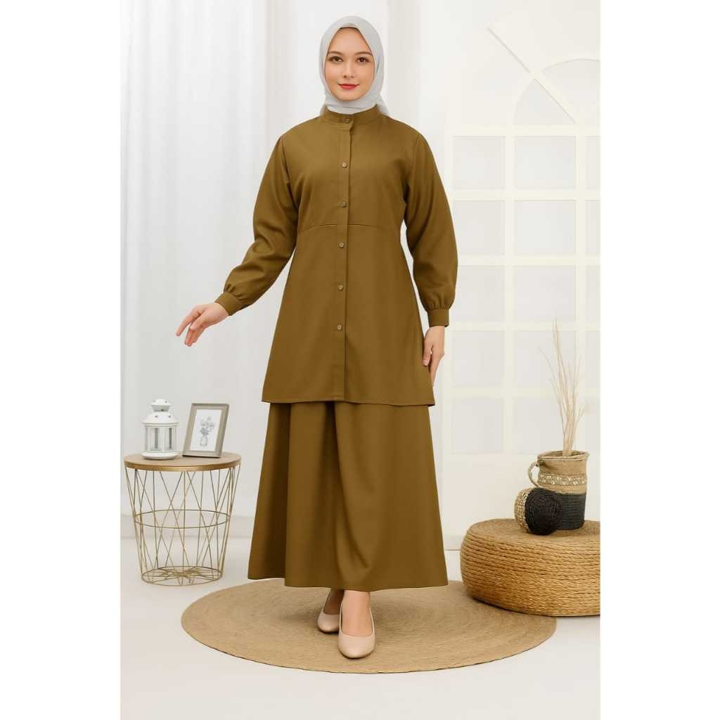 PROMO SERAGAM DINAS PNS WANITA PEMDA [ TUNIK & ROK ] | seragam guru wanita mengajar | baju dinas pns