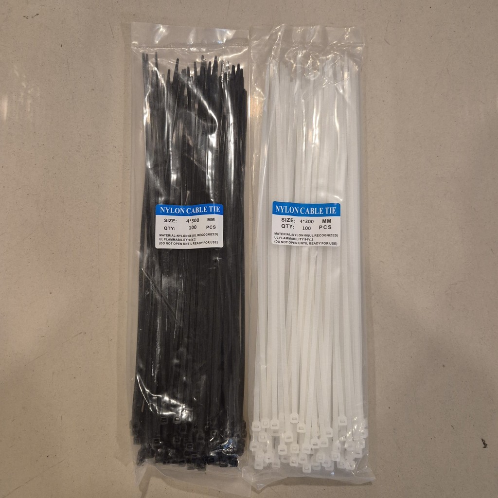 

JUTAFAS Kabel Ties / Insulock / Insulok / Cable Ties 4 x 300mm 30cm 100pcs