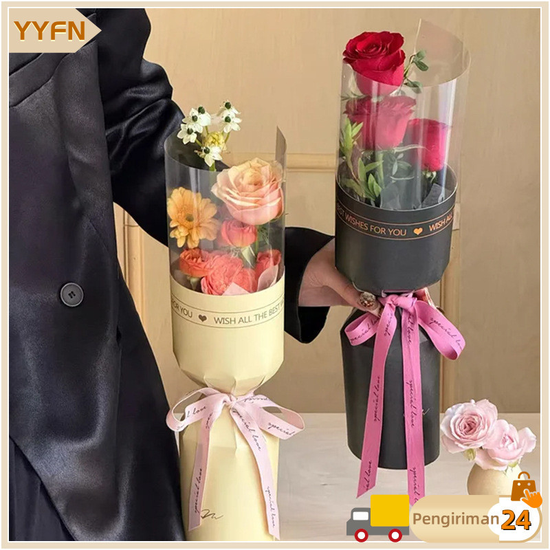 

【10PCS】DIY Kertas Buket Bunga Terintegrasi Potongan Bentuk Tunggal Transparan Buket Bunga Kertas Pembungkus Korean Style Kertas Buket Bunga -Hari Ibu / Hari Valentine / Musim Kelulusan