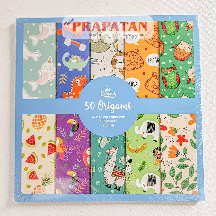 

Kertas Origami Ina Creative 16x16cm - Original
